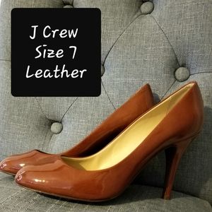 J Crew Leather Pumps - Size 7